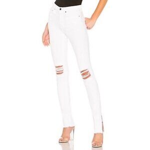 COTTON CITIZEN High Split Jean Hig rise skinni in White 51507 size 28